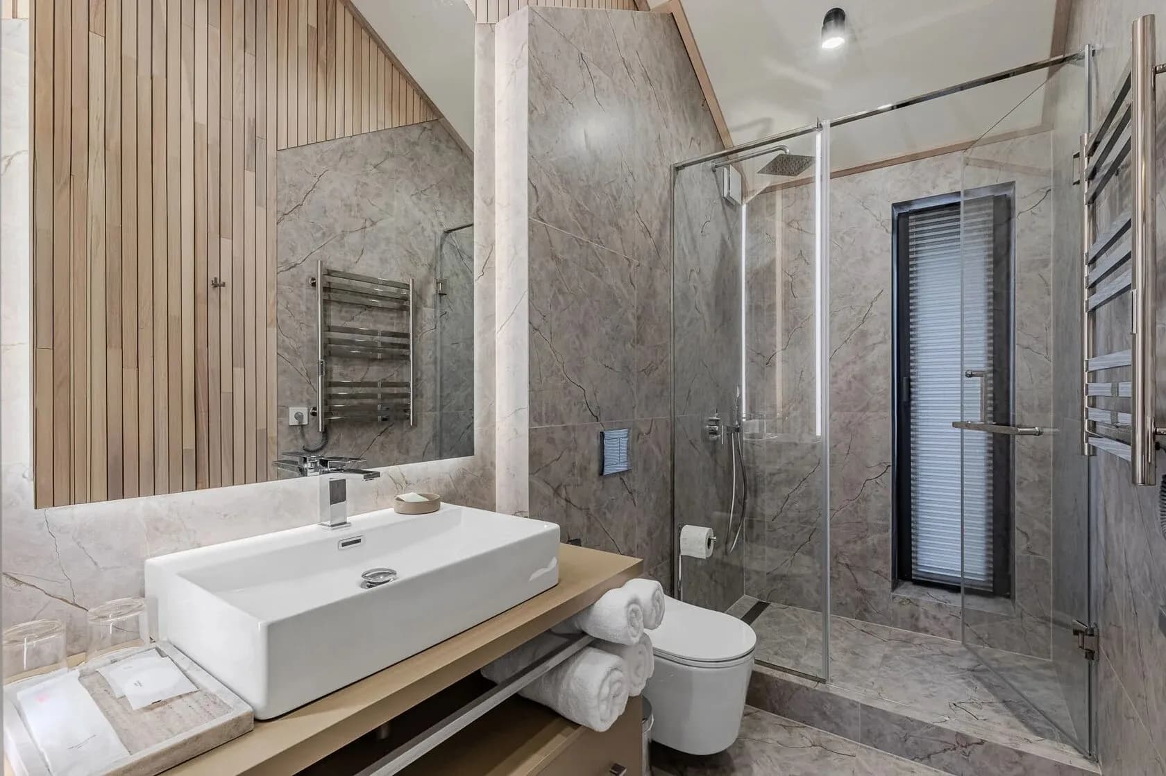 Bathroom in the loggia