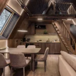 A-frame Forrest Duet kitchen