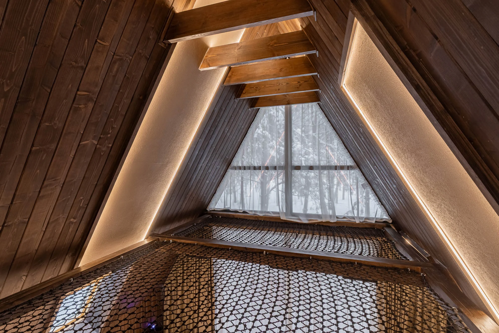 A-frame Forrest Duet view