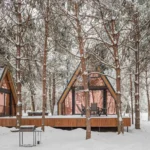 A-frame Forrest Duet outside