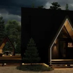 A-frame Forrest Dzen outside3