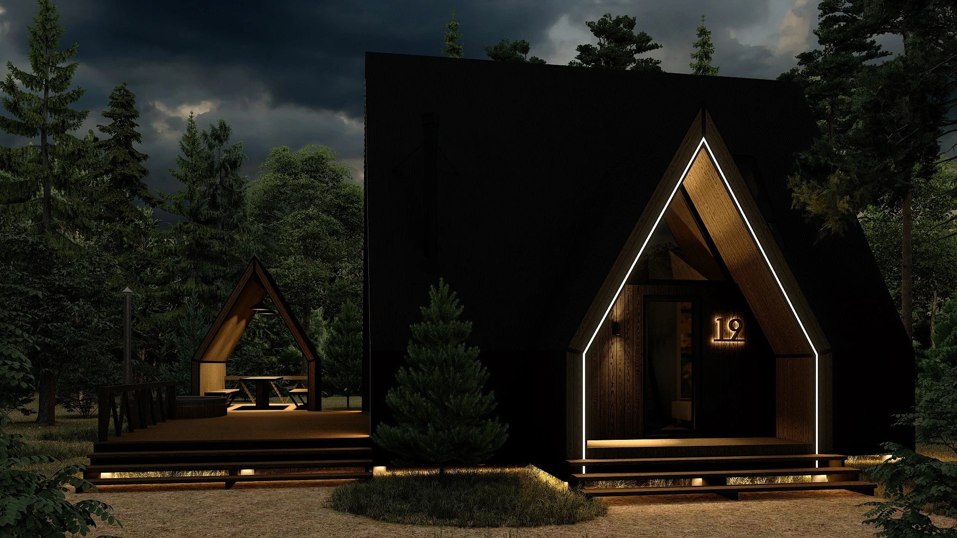A-frame Forrest Dzen2